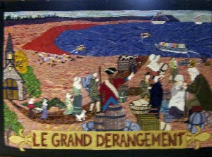 This picture turned out blurred acadian quilt.