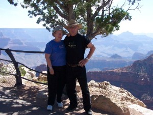 Mom and Dad Bilmer in Death Valley